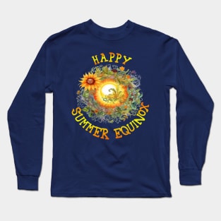 Happy Spring Equinox Long Sleeve T-Shirt